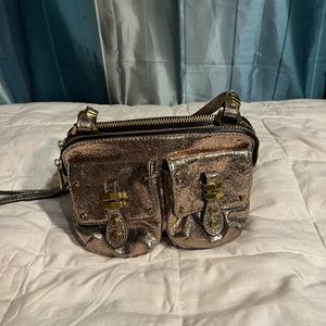 orYANY Crossbody Handbag .. Carried once.. Rosegold in color